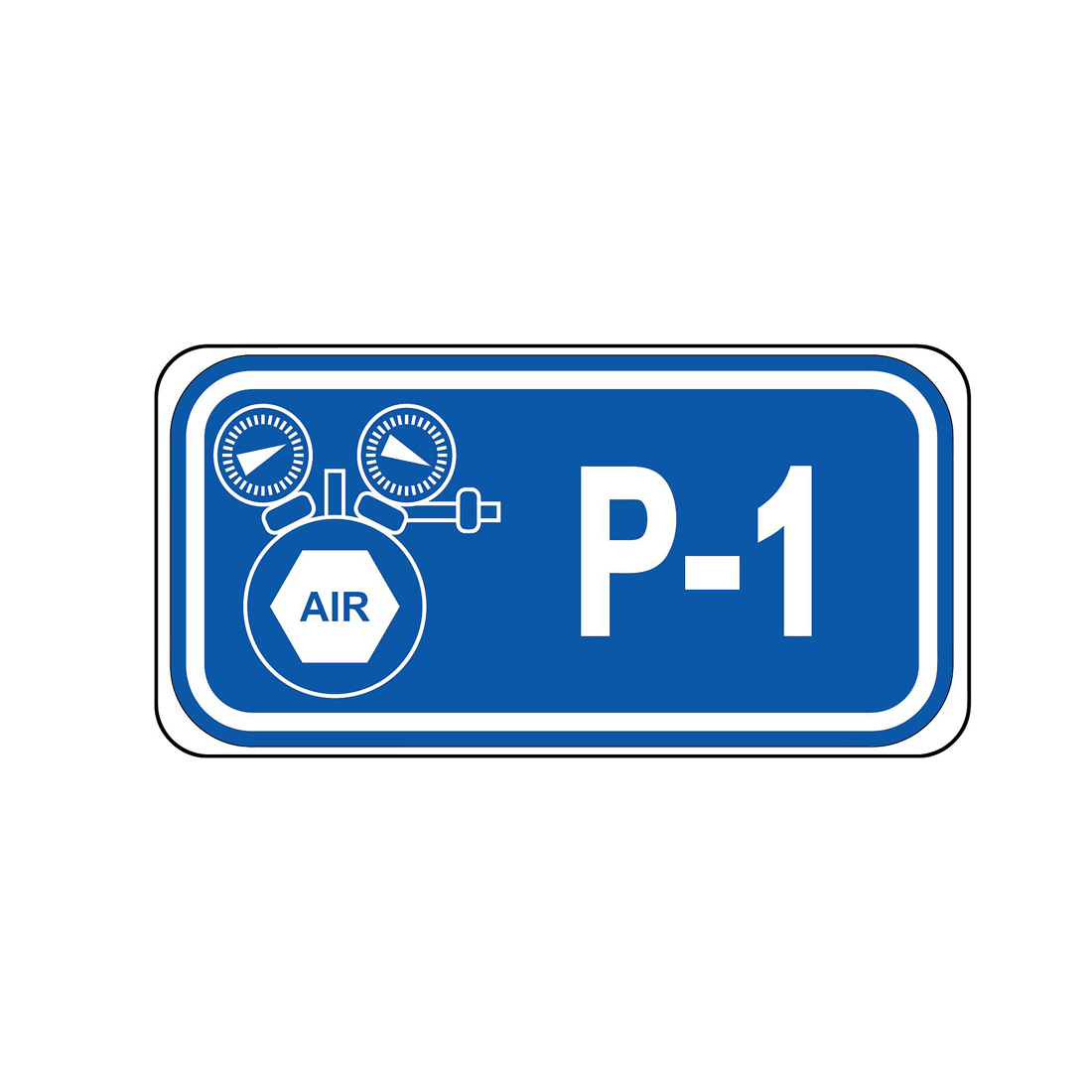 Pnömatik Etiketi, S4500P1
