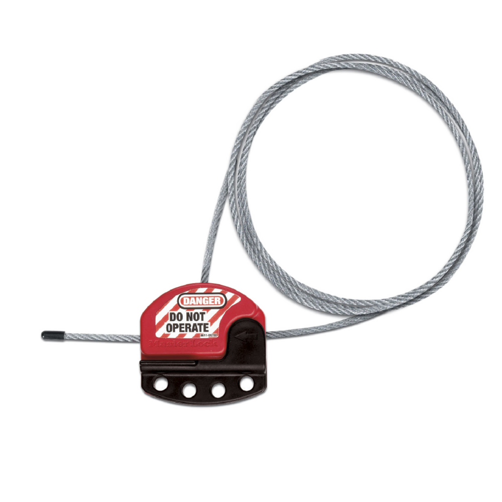 Master Lock S806 İzole Çelik Kablo Kilit