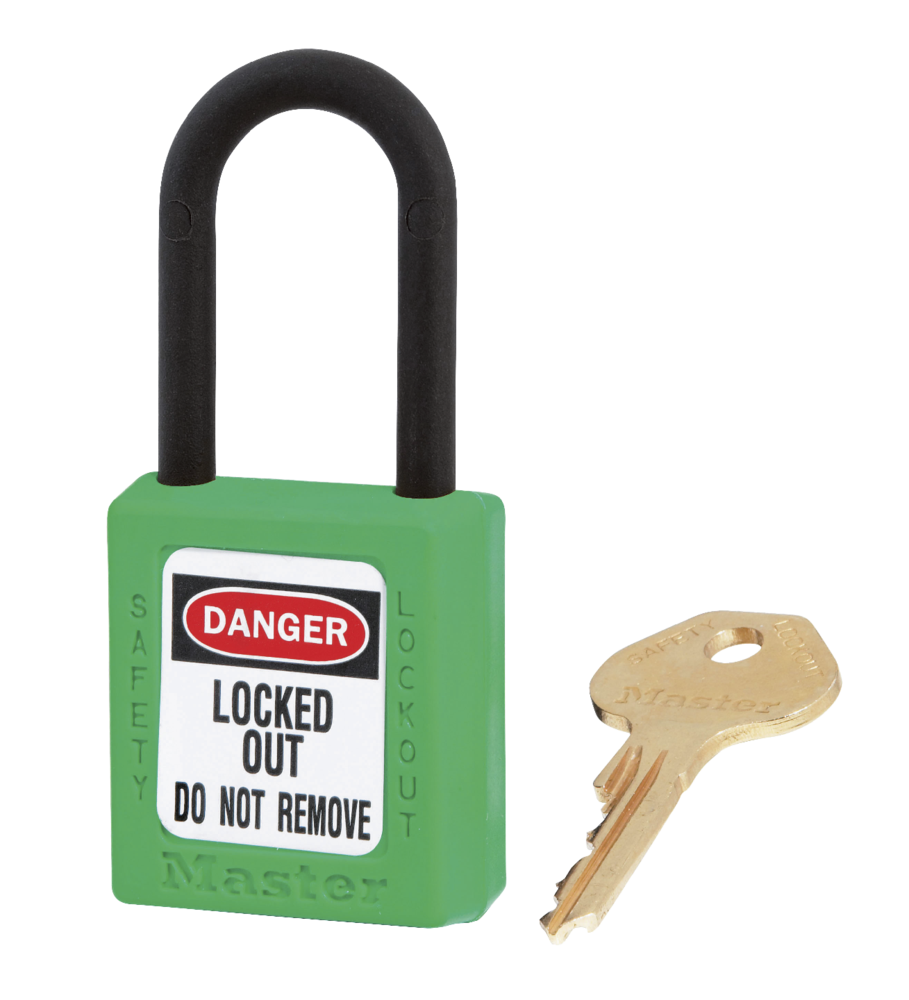 Master Lock 406KAGRN (653F471) Yalıtkan Emniyet Kilidi