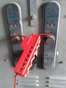 KRM-K-MPS+2C 2mt ÇELİK KABLO KİLİTLEME APARATI İLE