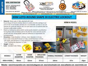 PANO BUTON KİLİTLEME APARATI KRM-K-RSDEL