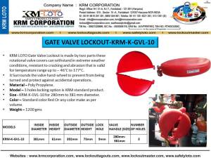 VANA KİLİDİ 10''-14'' Simit Vana Kilitleme Aparatı