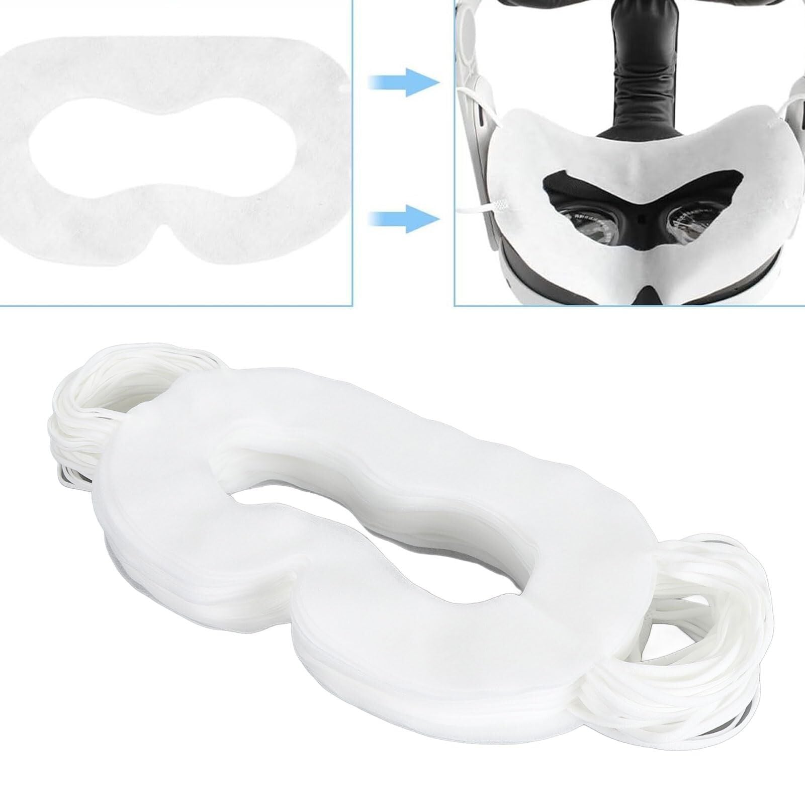 META QUEST 1/2/3 TEK KULLANIMLIK VR SANAL GERÇEKLİK GÖZLÜĞÜ MASKESİ